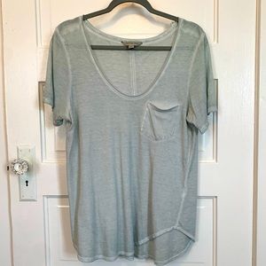 Calvin Klein - Se Green Scoop Neck Tee